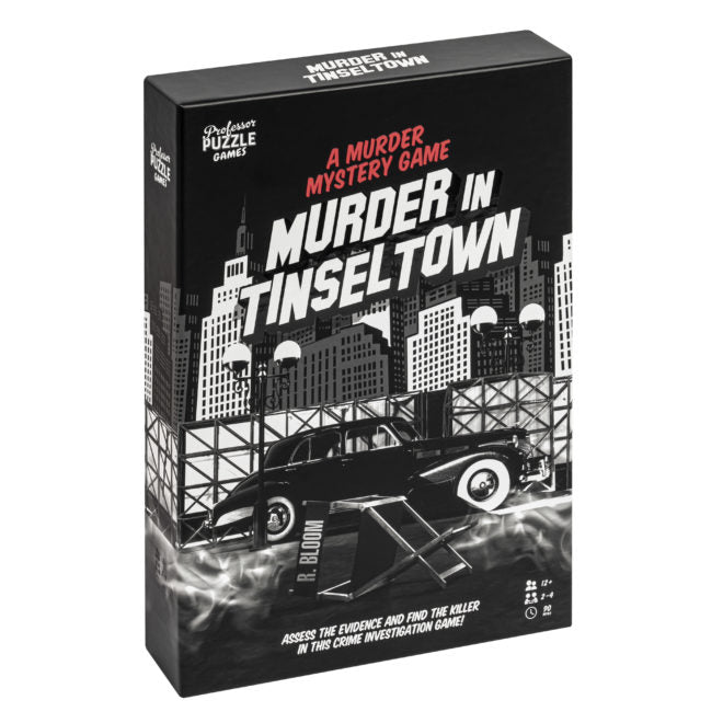 Murder in Tinseltown - A Murder Mystery Game - Brain Spice