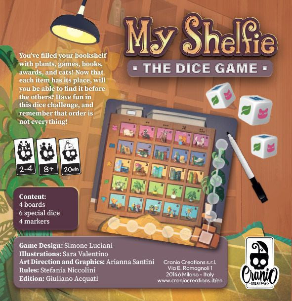 My Shelfie - The Dice Game - Brain Spice
