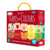 My First Shapes and Colours - Puzzle & Book Set 1 metre - Sassi STEAM - Brain Spice
