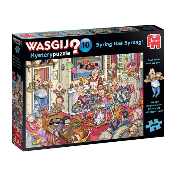 Mystery 10 Spring Has Sprung - Wasgij - 1000 pc - Brain Spice