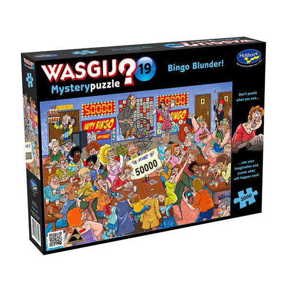 Mystery 19 Bingo Blunder - Wasgij - 1000pc - Brain Spice