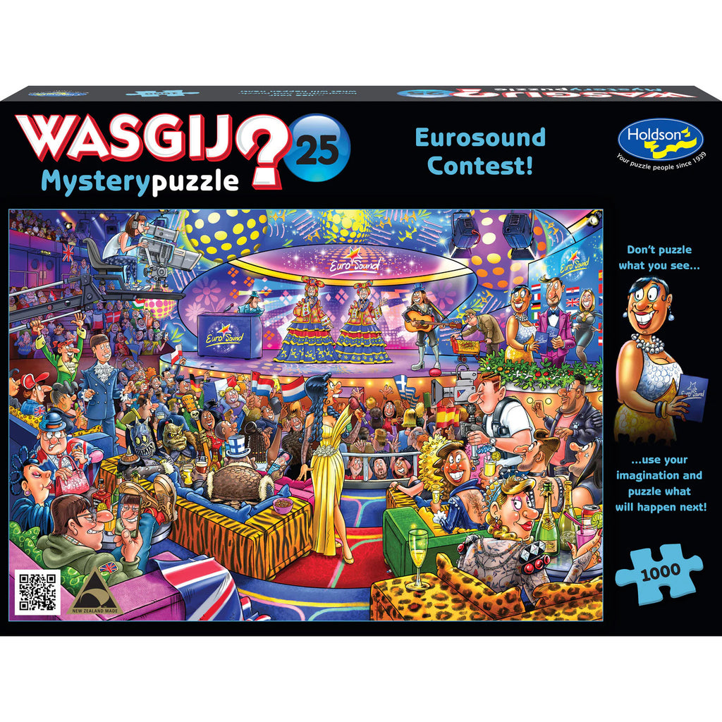 Mystery 25 - Eurosound Contest - Wasgij - 1000 pc - Brain Spice