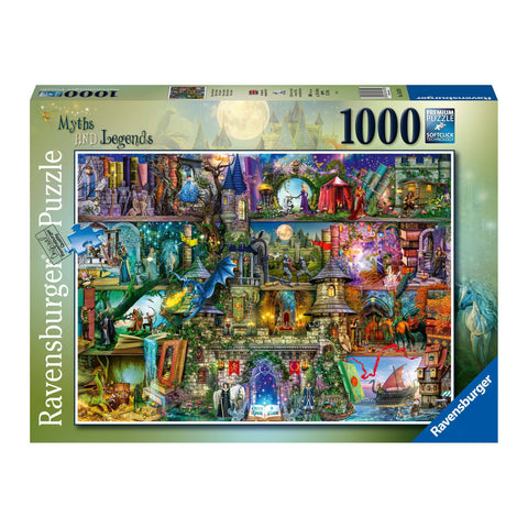 Myths and Legends - Jigsaw 1000pc - Brain Spice