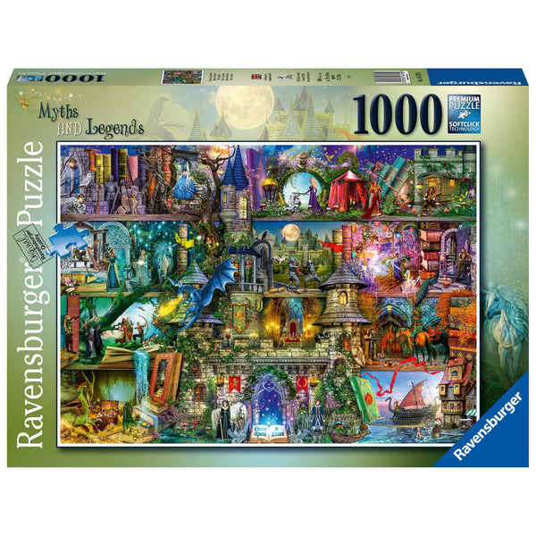 Myths and Legends Puzzle - 1000pc - Brain Spice