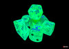 Nebula Gelatinous-White 7-Dice Set - Brain Spice