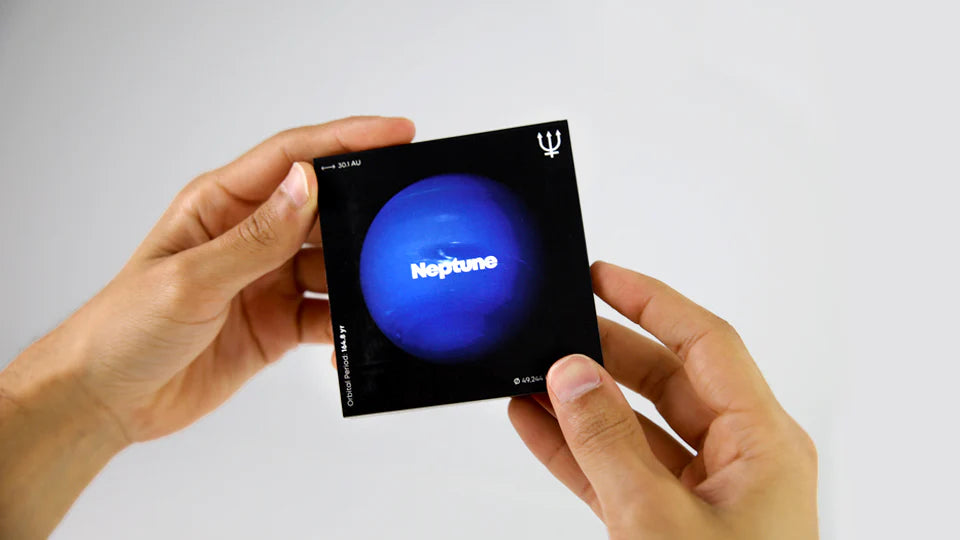 Neptune Flipbook - The Solar System Collection - Brain Spice