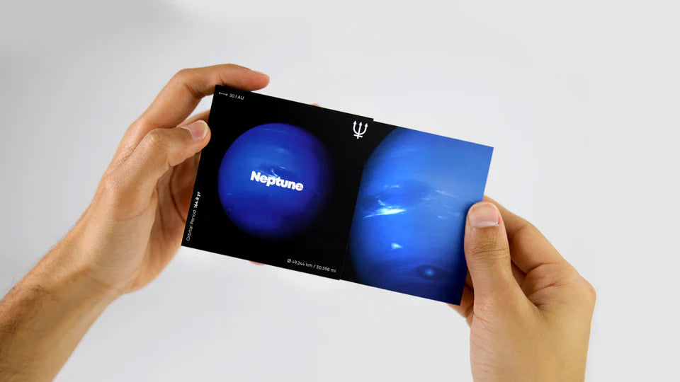 Neptune Flipbook - The Solar System Collection - Brain Spice