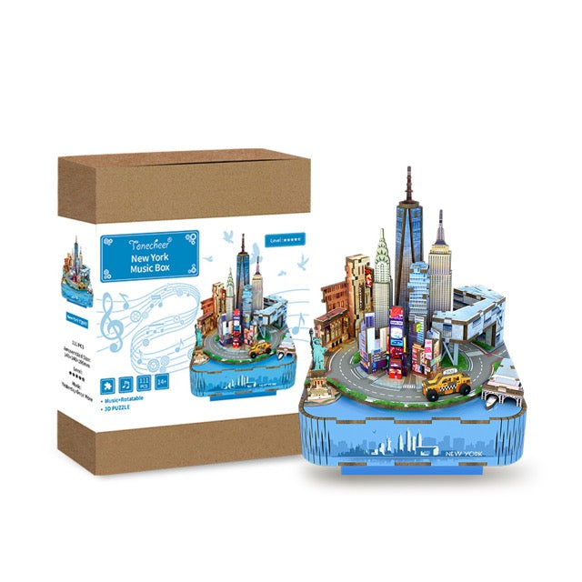 New York - Music Box Kit - Brain Spice