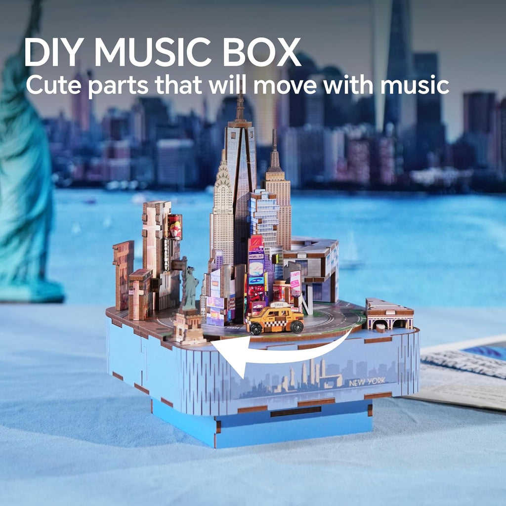 New York - Music Box Kit - Brain Spice