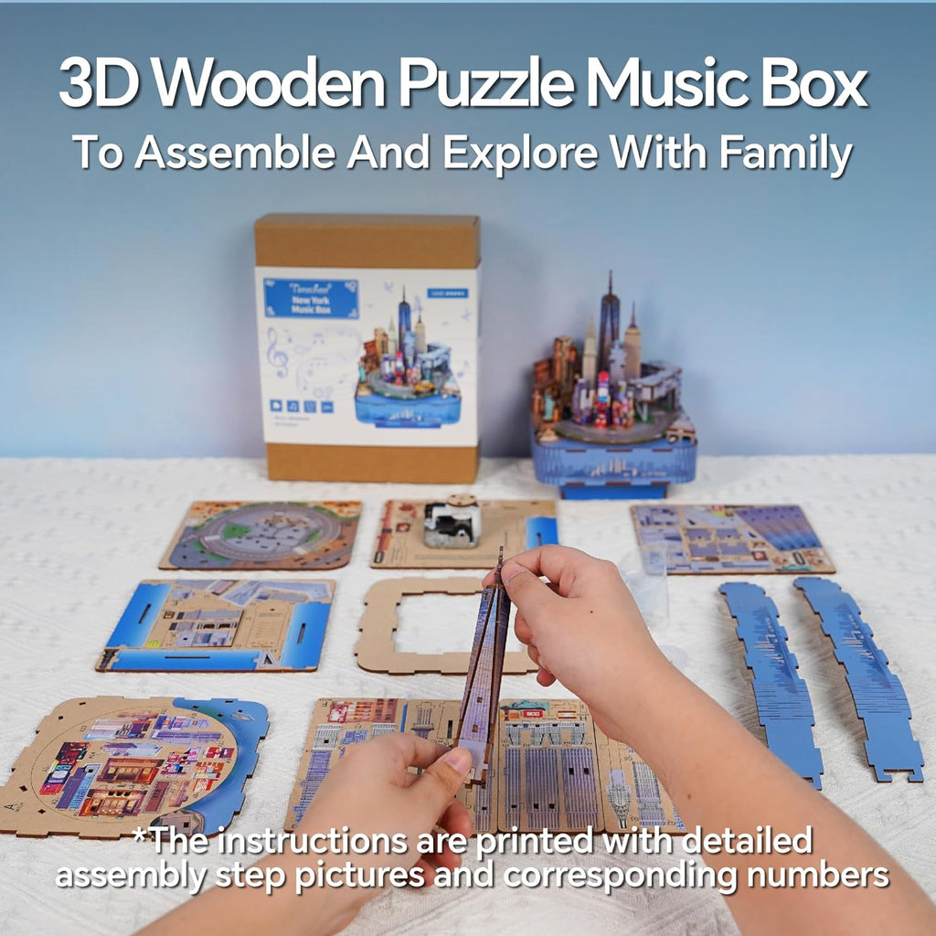 New York - Music Box Kit - Brain Spice