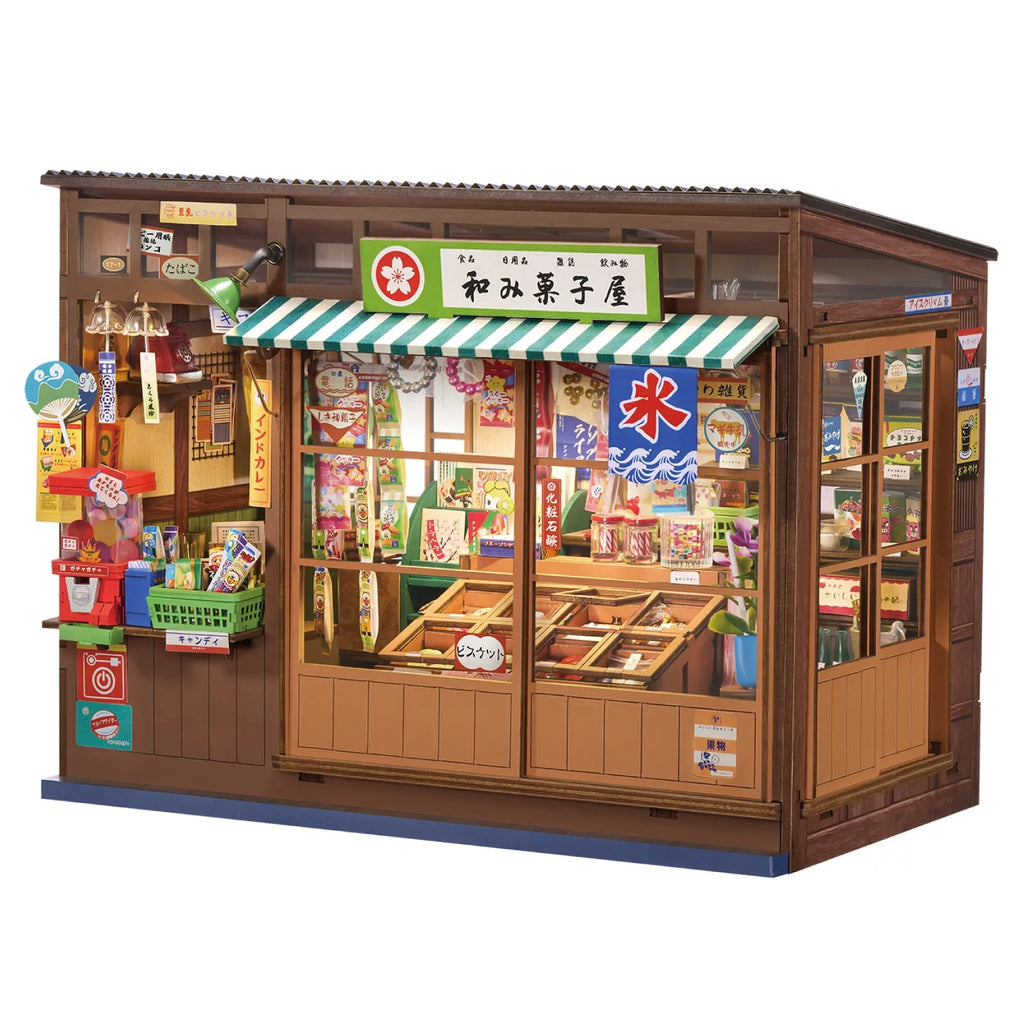 Nostalgic Corner Shop - DIY Bookends Kit - ROKR - Brain Spice