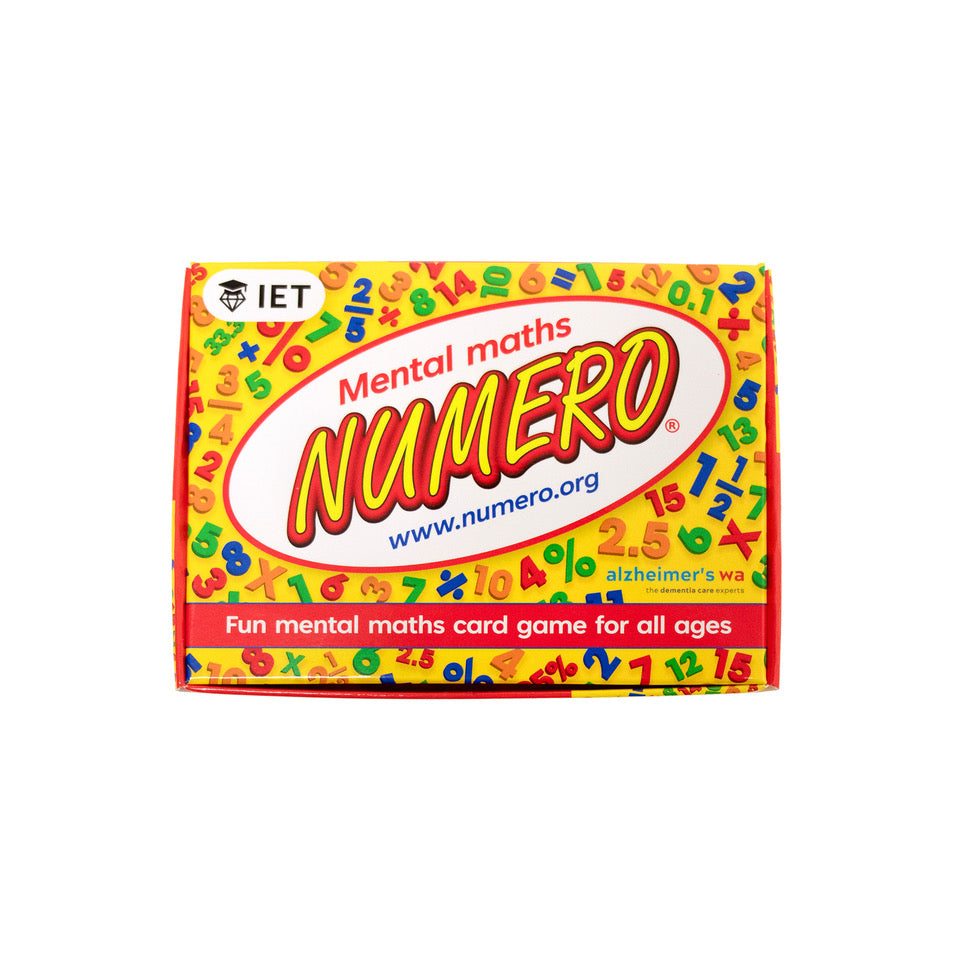 Numero Card Game - Brain Spice