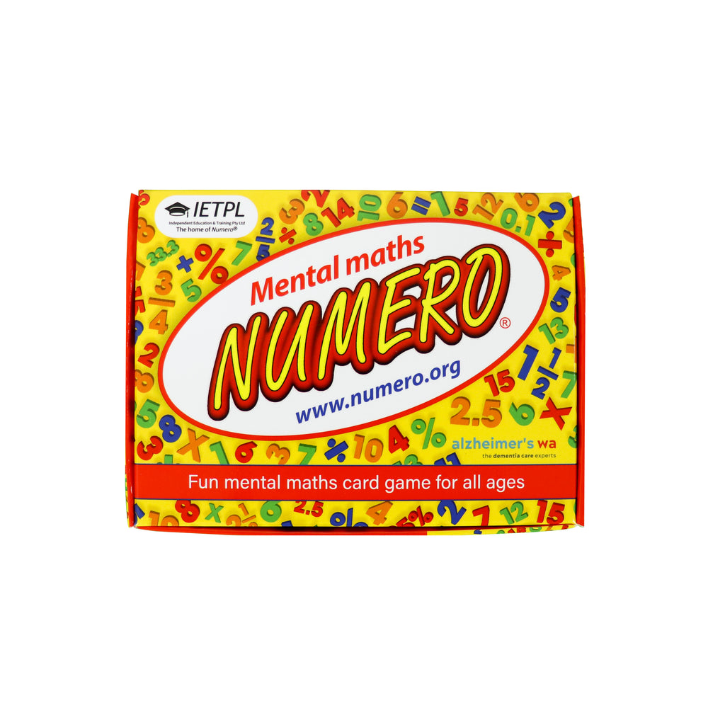 Numero Card Game Brain Spice