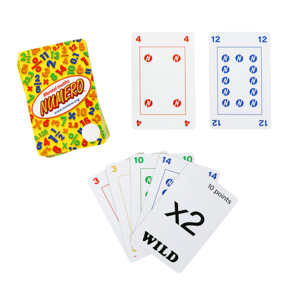 Numero Card Game Brain Spice