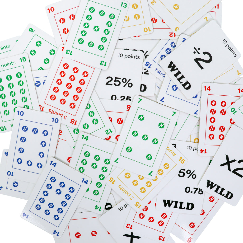 Numero Card Game Brain Spice