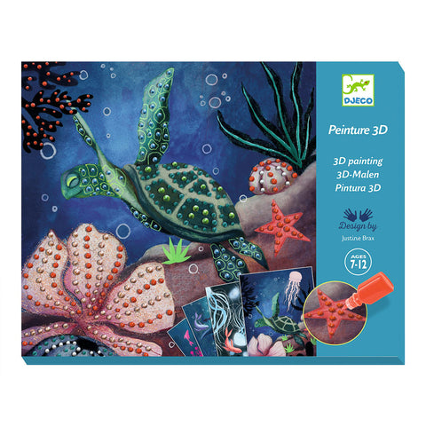 Ocean Depths 3D Painting Set - Brain Spice