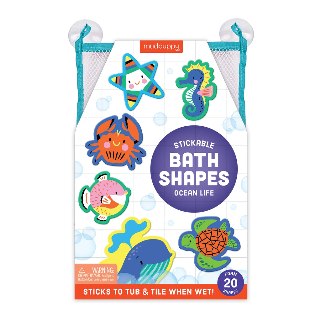 Ocean Life - Stickable Foam Bath Shapes - Brain Spice