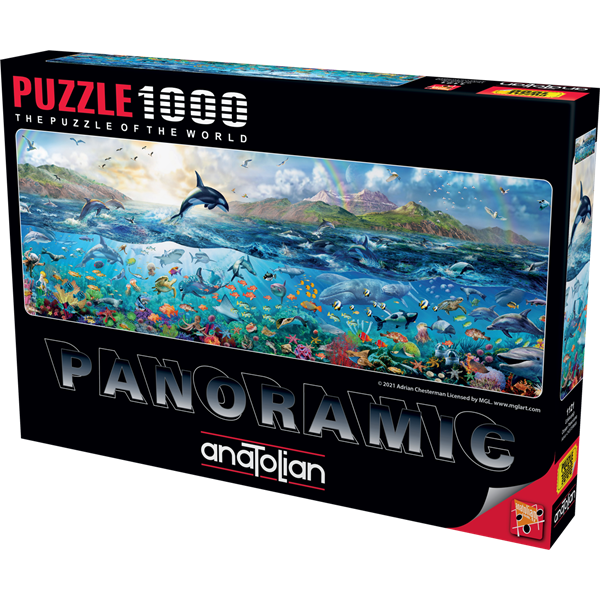 Ocean Panorama - Jigsaw 1000pc - Brain Spice