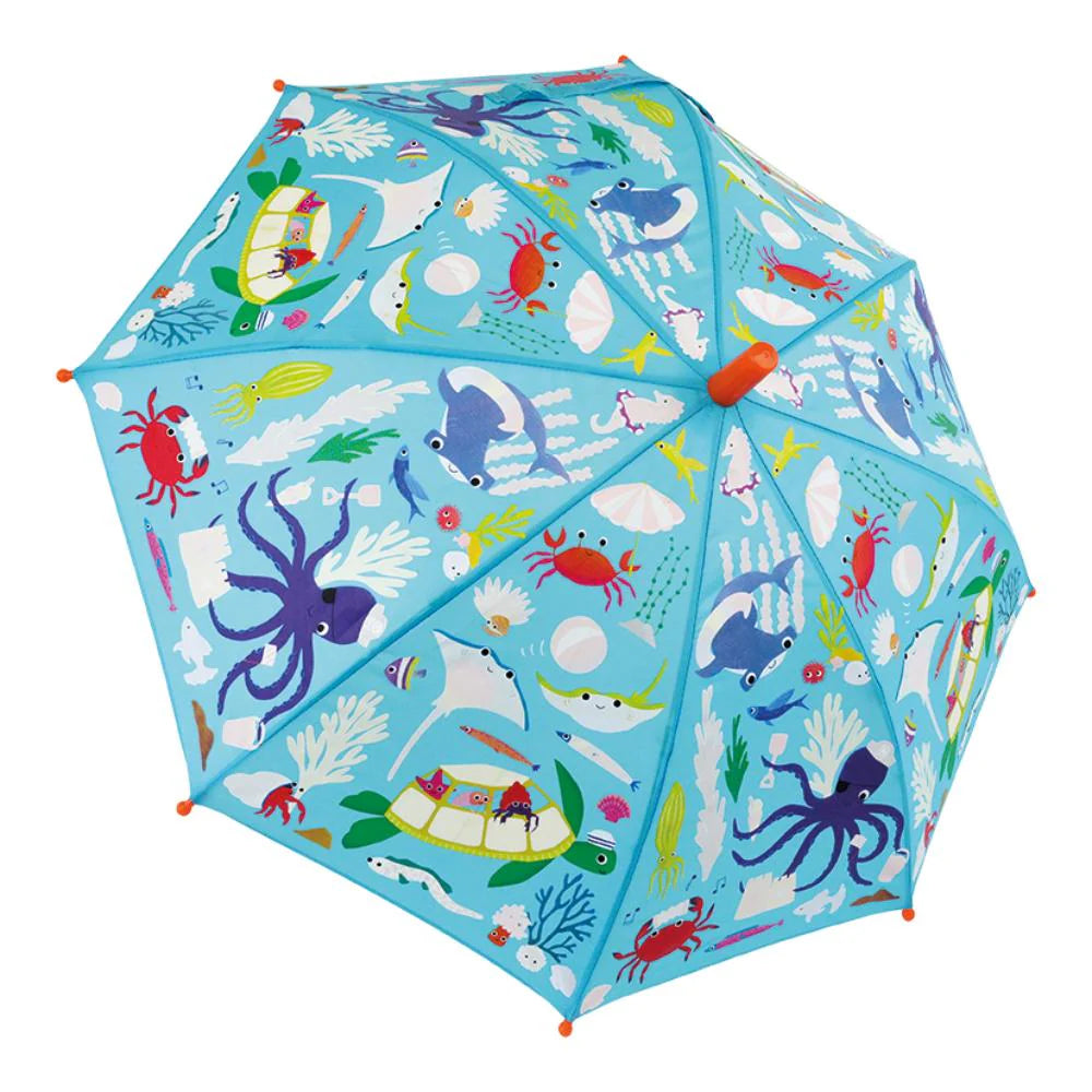 Ocean - Colour Changing Umbrella - Brain Spice