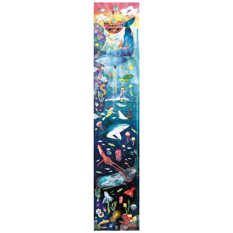 Ocean Life Floor Puzzle - Jigsaw 200pc - Brain Spice