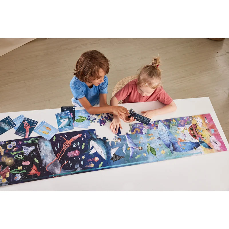 Ocean Life Floor Puzzle - Jigsaw 200pc - Brain Spice