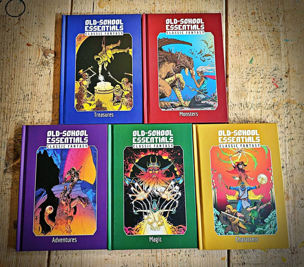 Old-School Essentials Classic Game Set - Brain Spice