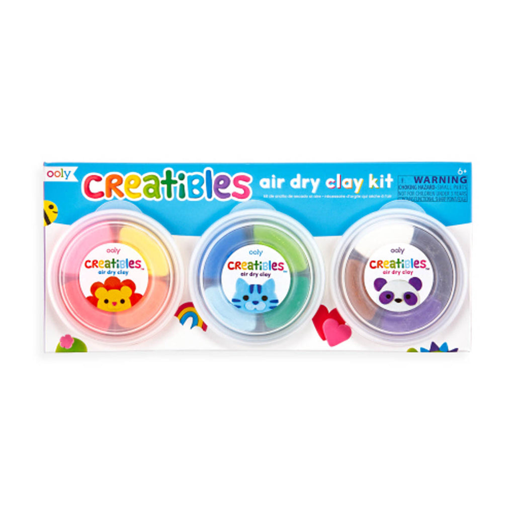 Ooly Creatibles - Pet BFFs Air Dry Clay Kit - Brain Spice