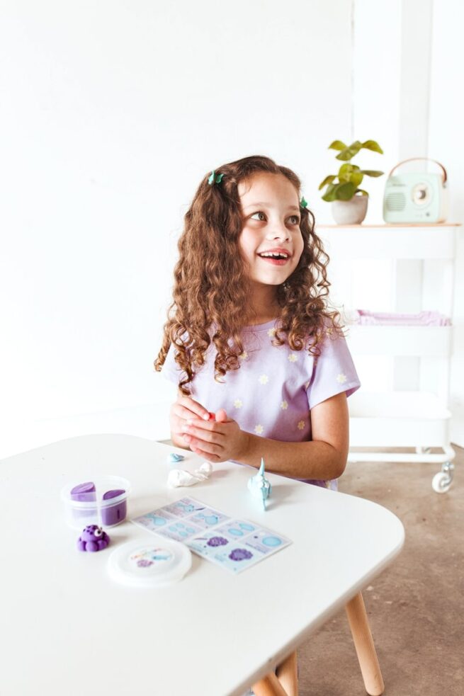 Ooly Creatibles - Ocean BFFs Air Dry Clay Kit - Brain Spice