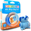 Ooly Creatibles - Pet BFFs Air Dry Clay Kit - Brain Spice