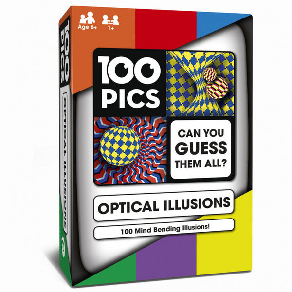 Optical Illusions - 100 PICS Card Set - Brain Spice