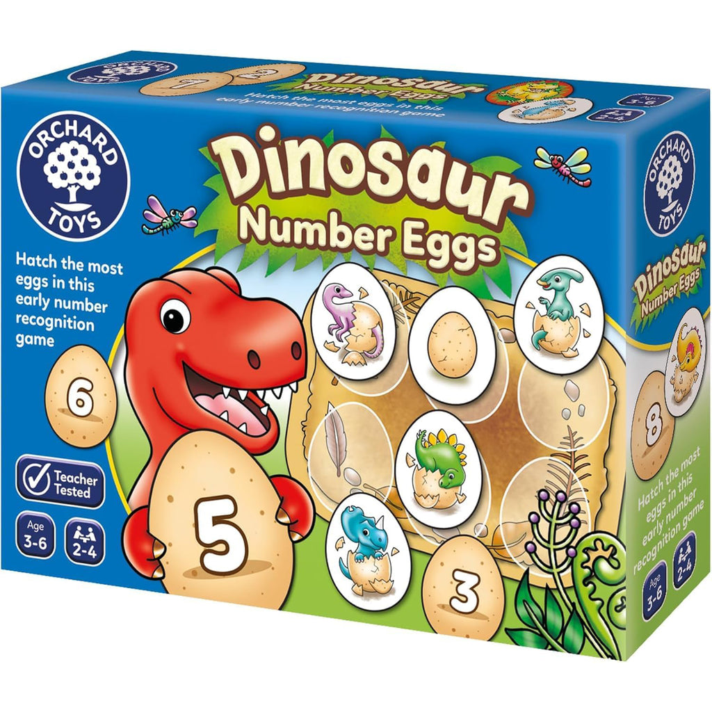 Dinosaur Number Eggs - Brain Spice