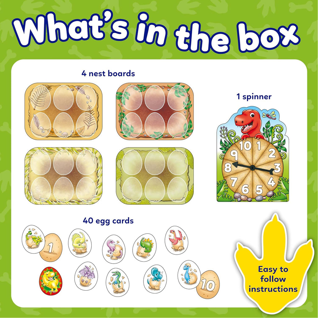 Dinosaur Number Eggs - Brain Spice