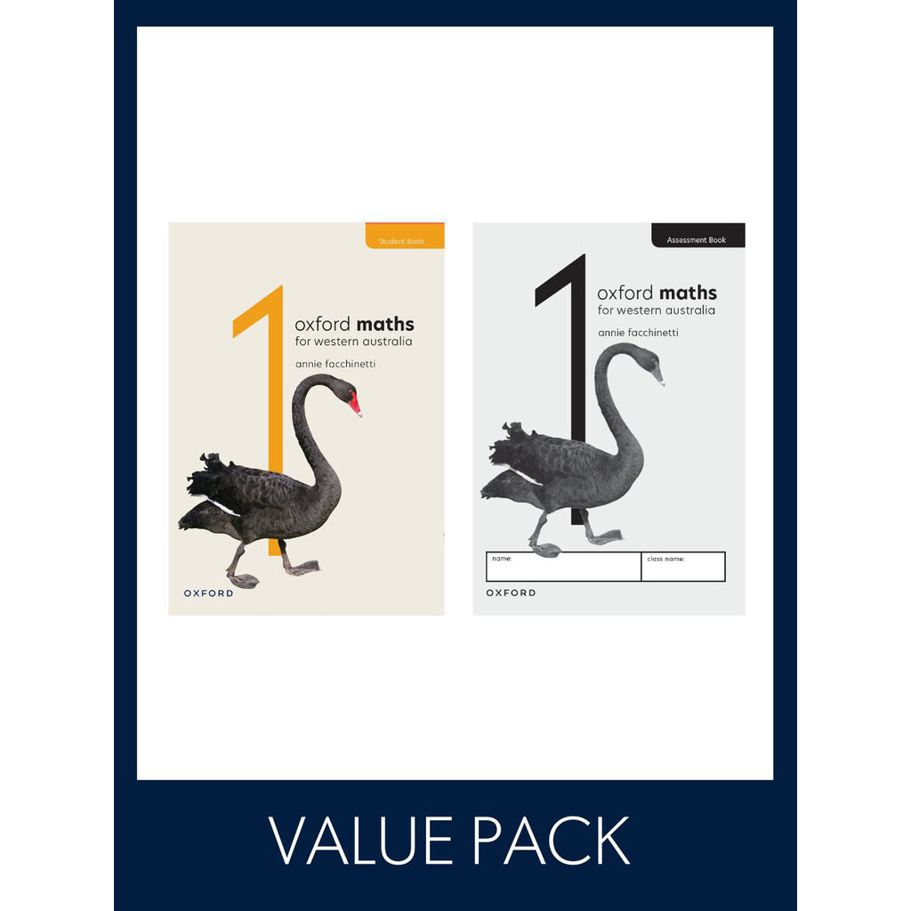 Oxford Maths for Western Australia Value Pack Student and Assessment Book - Brain Spice