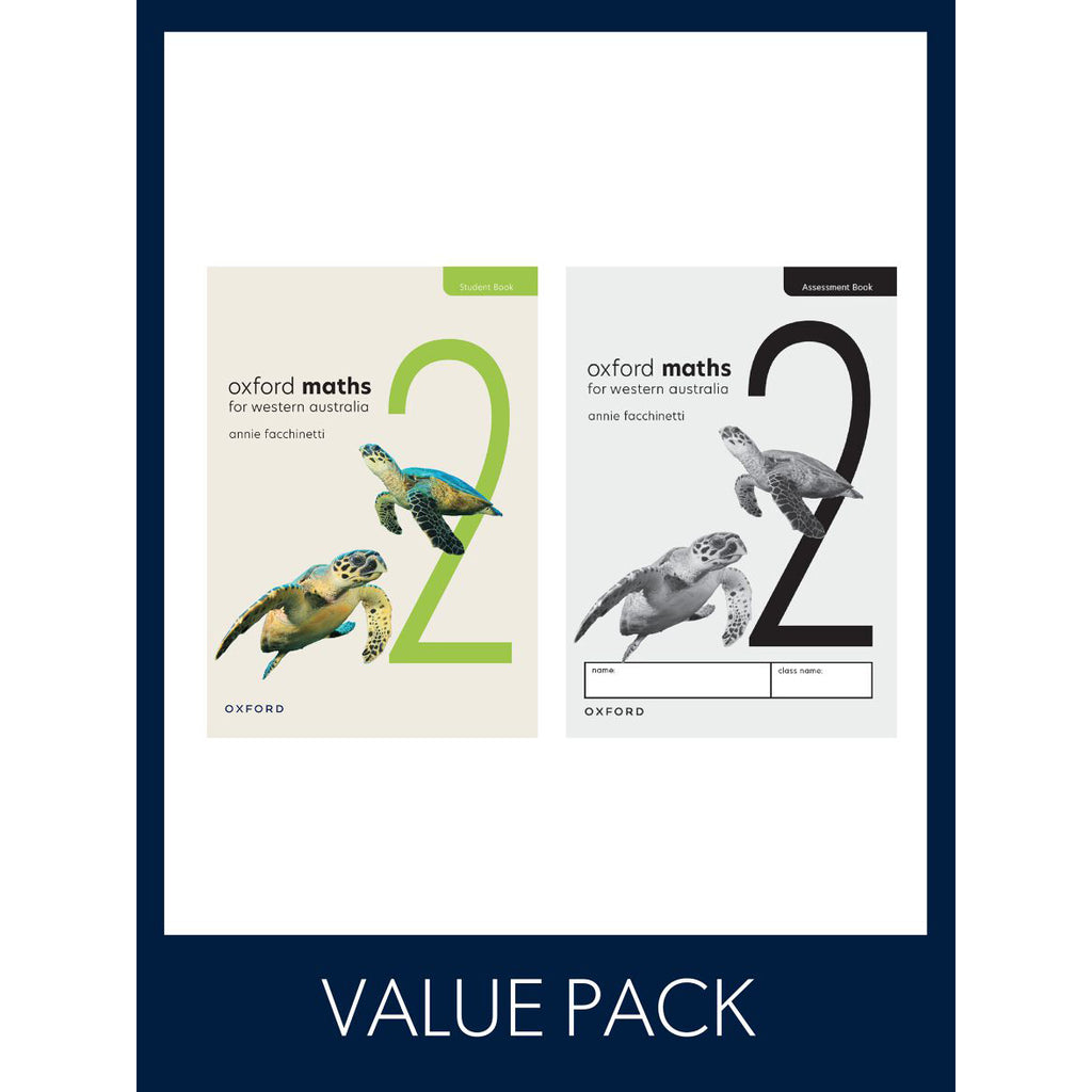 Oxford Maths for Western Australia - Value Pack - Student and Assessment Book - Brain Spice