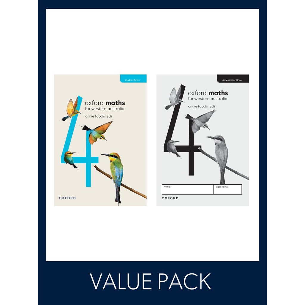 Oxford Maths for Western Australia - Value Pack - Student and Assessment Book - Brain Spice