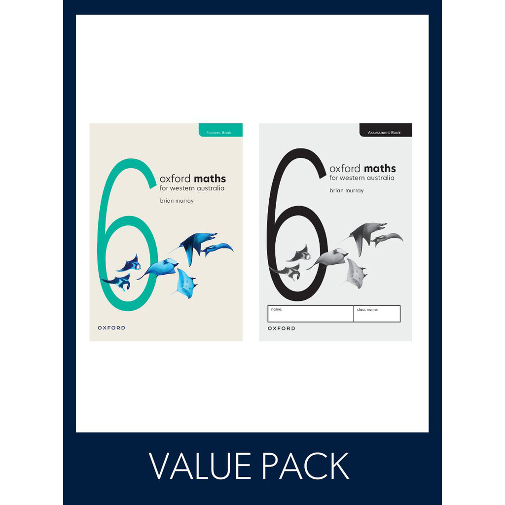 Oxford Maths for Western Australia - Value Pack - Student and Assessment Book - Brain Spice