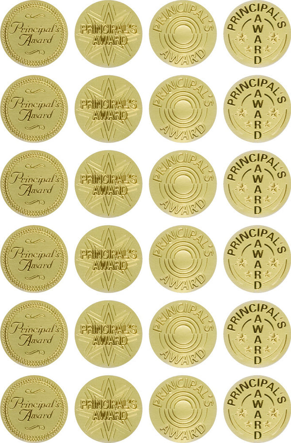 Principal Award Gold - Foil Stickers - Brain Spice