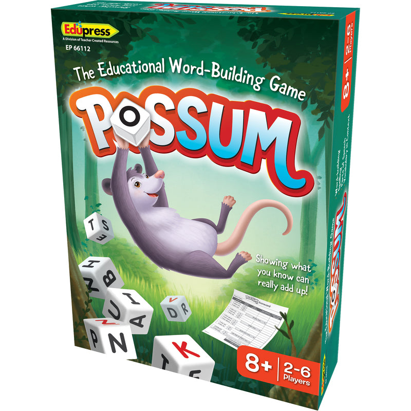 POSSUM Dice Word Game - Brain Spice