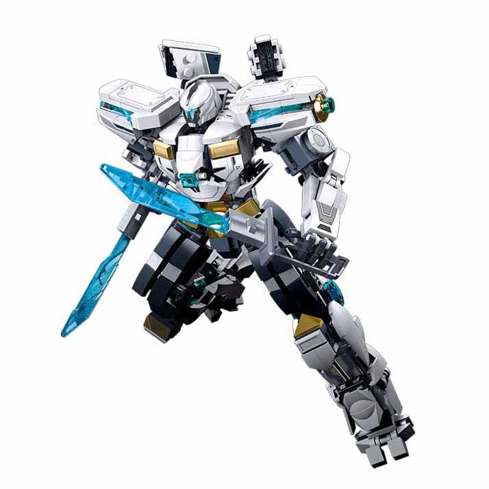 PR Mecha - Blue - Model Bricks 561pcs - Brain Spice