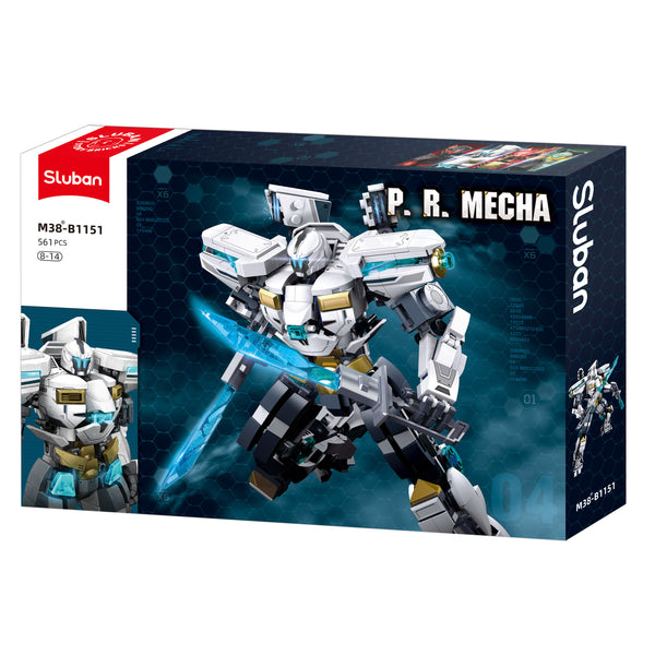 PR Mecha - Blue - Model Bricks 561pcs - Brain Spice