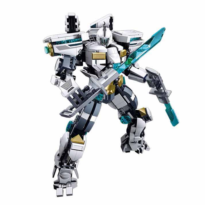 PR Mecha - Blue - Model Bricks 561pcs - Brain Spice