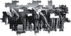 Panoramic Herd of Giants - Jigsaw 1000pc - Brain Spice