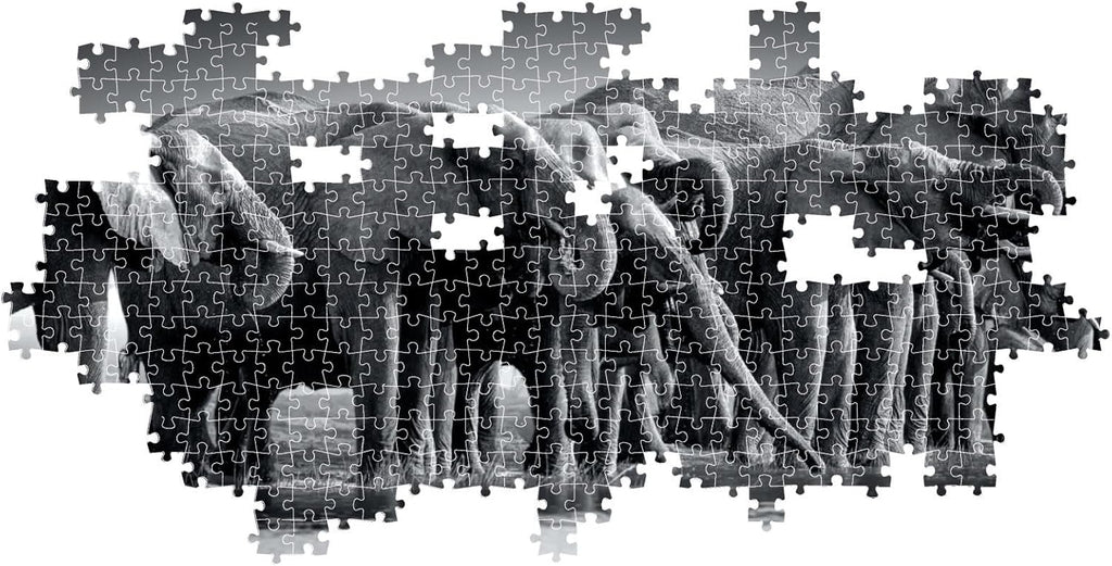 Panoramic Herd of Giants - Jigsaw 1000pc - Brain Spice