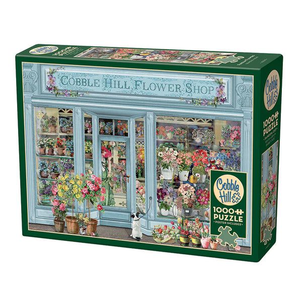 Parisian Flowers - Jigsaw 1000pc - Brain Spice
