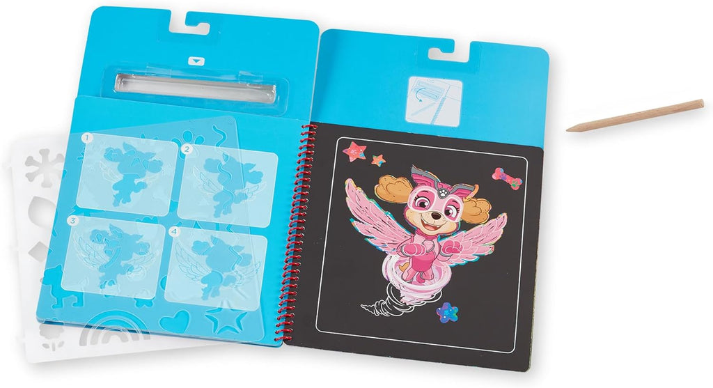Paw Patrol Scratch Art Set - Brain Spice