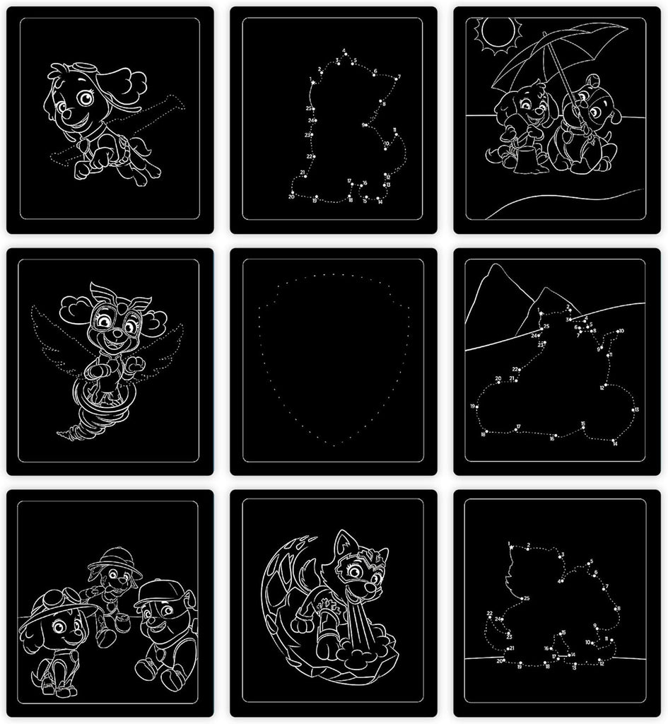 Paw Patrol Scratch Art Set - Brain Spice
