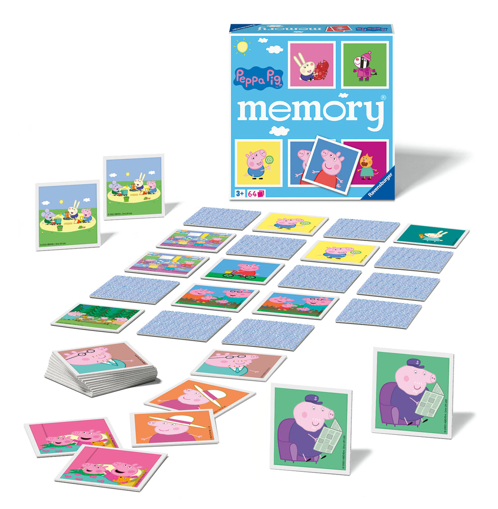 Peppa Pig Memory Game - Brain Spice