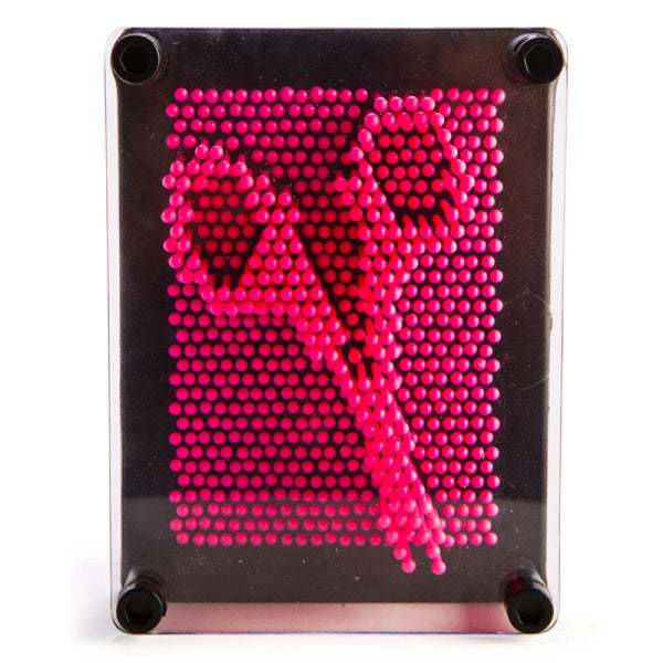 Pink Neon Pin Art - Brain Spice