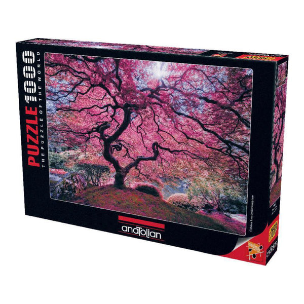 Pink Tree 1000 piece jigsaw - Brain Spice