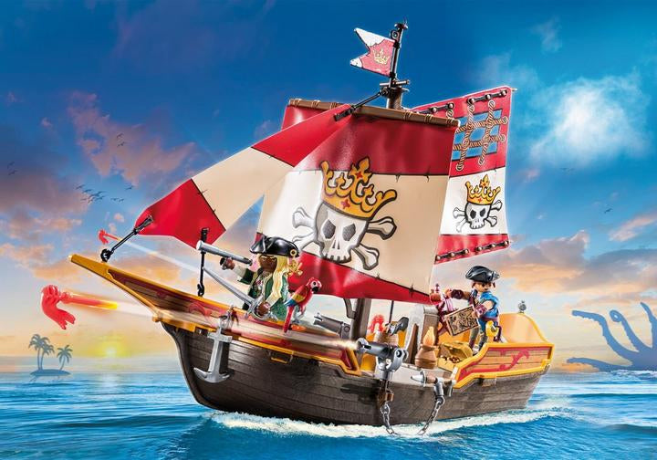 Playmobil Pirate Ship - Brain Spice